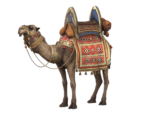 PUBG MOBILE camel mount render