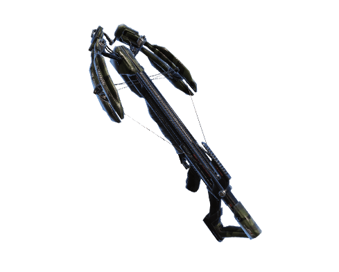 PUBG MOBILE crossbow weapon render