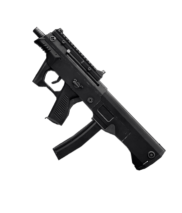 PUBG MOBILE SMG weapon render